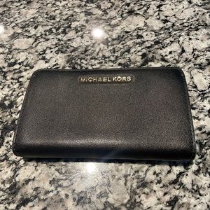 Michael Kors Slim Bifold Leather Wallet